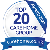 Top 20 Care Home Group Award 2021